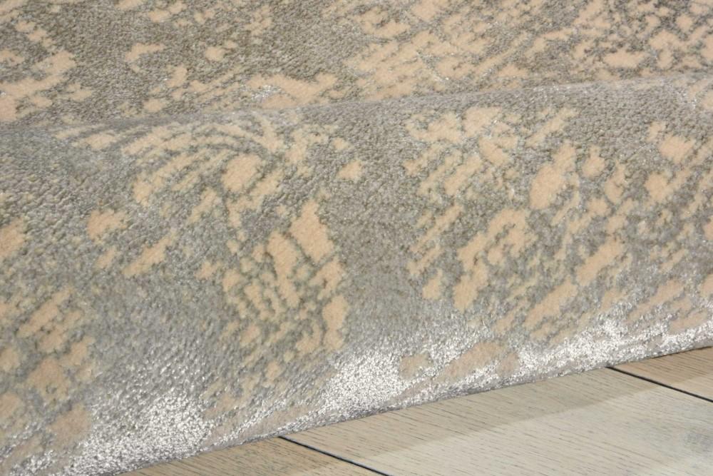 Nourison - Luminance LUM03 Grey 76in x 106in Rug - LUM03-99446194138_CLOSEOUT veiw 2