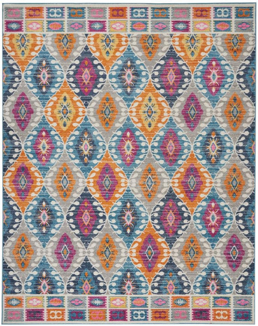 Nourison - Passion PSN02 Multicolor 8x10 Large Rug - PSN02-99446388087 veiw 1