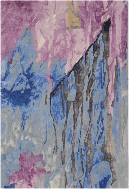 Nourison - Prismatic 39in x 59in Bone Multicolor Area Rug - PRS11-99446411488 veiw 1