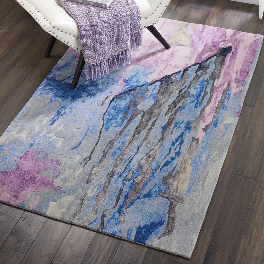 Nourison - Prismatic 39in x 59in Bone Multicolor Area Rug - PRS11-99446411488 veiw 3