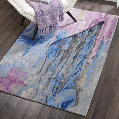 Nourison - Prismatic 39in x 59in Bone Multicolor Area Rug - PRS11-99446411488 veiw 3