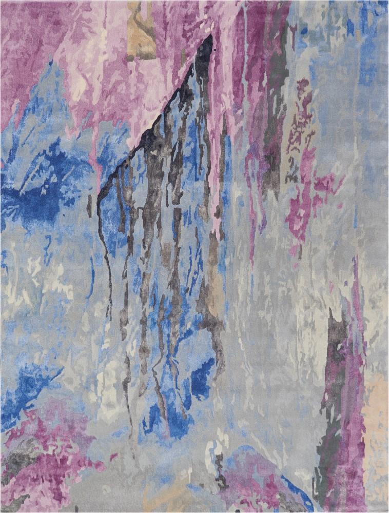 Nourison - Prismatic 86in x 116in Bone Multicolor Area Rug - PRS11-99446411525 veiw 1