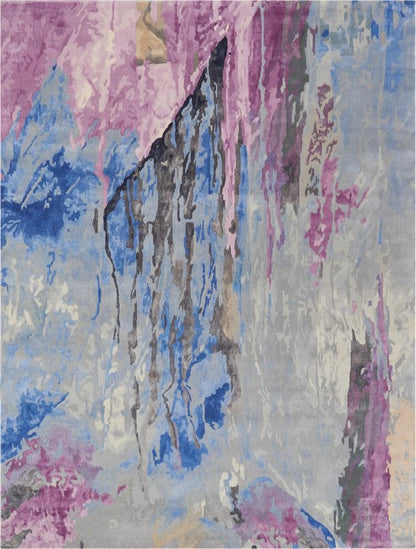 Nourison - Prismatic 86in x 116in Bone Multicolor Area Rug - PRS11-99446411525 veiw 1
