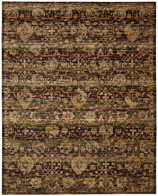 Nourison - Rhapsody RH007 Black 86in x 116in Rug - RH007-99446187994_CLOSEOUT veiw 1