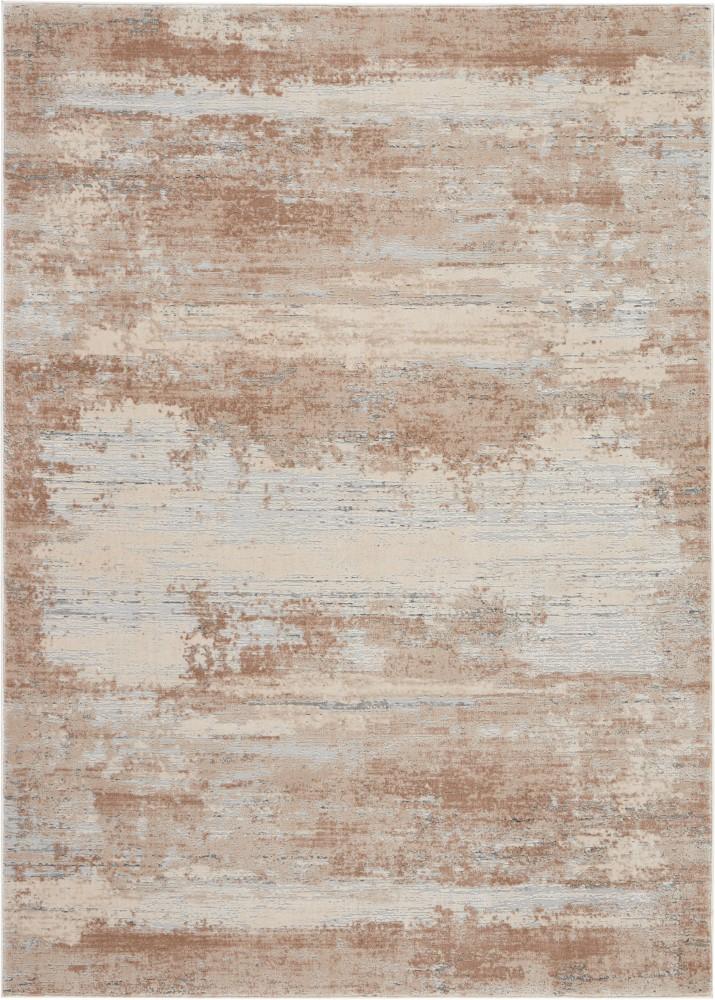 Nourison - Rustic Textures RUS03 Beige 53in x 73in Rustic Area Rug - RUS03-99446462008 veiw 1