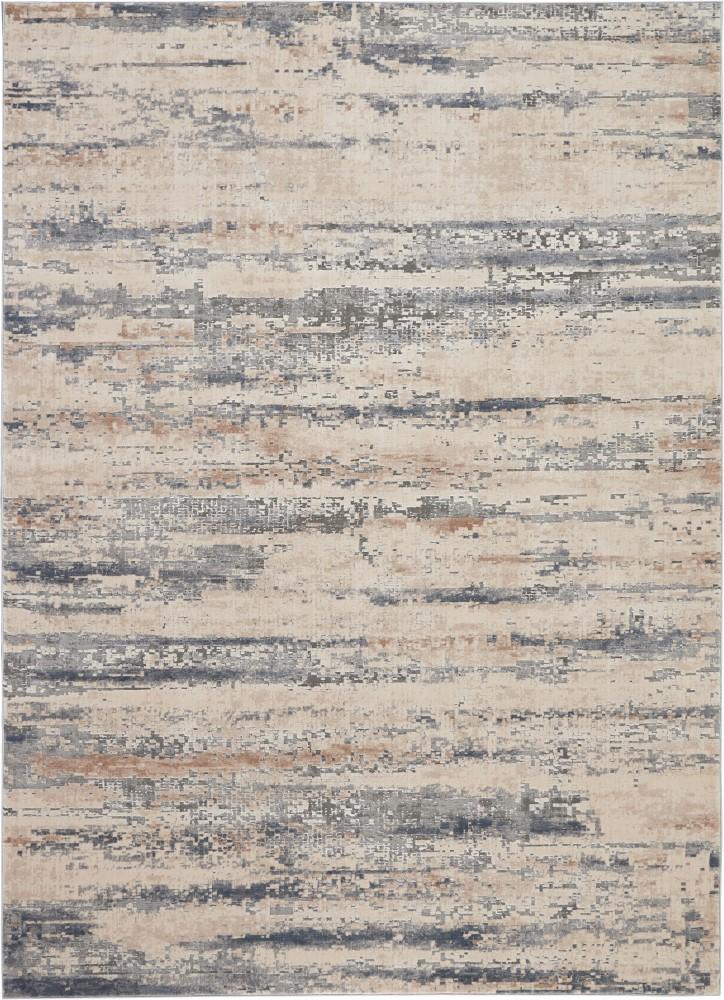 Nourison - Rustic Textures RUS04 Beige and Bone 710in x 106in Oversized Rug - RUS04-99446462060 veiw 1