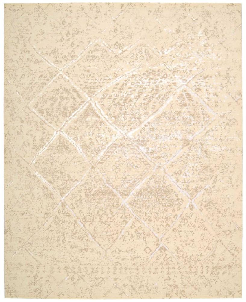 Nourison - Silk Elements SKE20 Beige 56in x 8 Area Rug - SKE20-99446295323_CLOSEOUT veiw 1