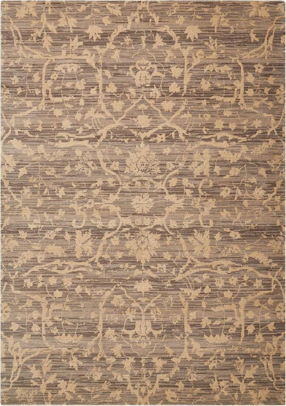 Nourison - Silk Elements SKE22 Beige 56in x 8 Area Rug - SKE22-99446164872_CLOSEOUT veiw 1