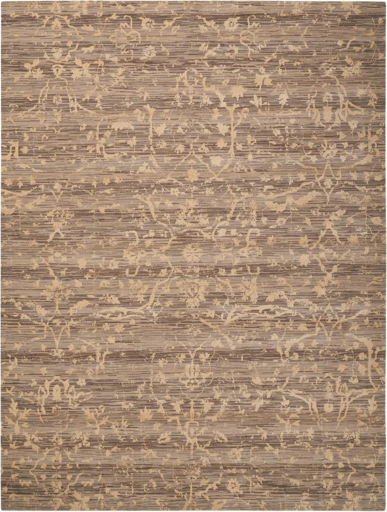 Nourison - Silk Elements SKE22 Beige 86in x 116in Rug - SKE22-99446165688_CLOSEOUT veiw 1