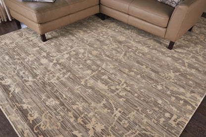 Nourison - Silk Elements SKE22 Beige 86in x 116in Rug - SKE22-99446165688_CLOSEOUT veiw 3
