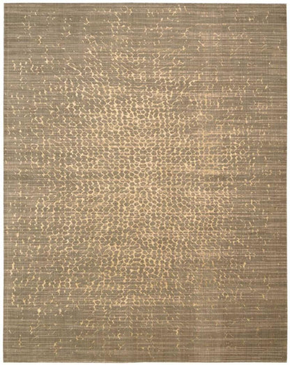 Nourison - Silken Allure SLK06 Beige 86in x 116in Rug - SLK06-99446152589_CLOSEOUT veiw 2