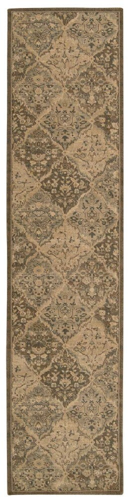 Nourison - Silken Allure SLK09 Multicolor 25in x 10 Hallway Rug - SLK09-99446152985_CLOSEOUT veiw 2