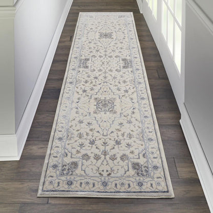 Nourison - Silky Textures 22in x 76in Area Rug - SLY08-99446710475_CLOSEOUT veiw 2
