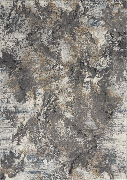Nourison - Tangra 4x6 Bone Multi Area Rug - TNR01-99446782830_CLOSEOUT veiw 1