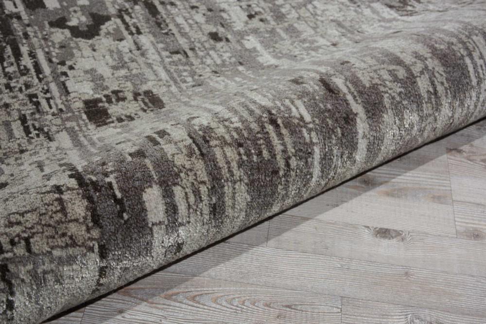 Nourison - Twilight TWI01 Grey 8 x Round Large Rug - TWI01-99446357946 veiw 2