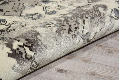 Nourison - Twilight TWI03 Ivory/Bone 8 x Round Large Rug - TWI03-99446357984 veiw 2