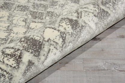 Nourison - Twilight TWI08 Beige 8 x Round Large Rug - TWI08-99446358035_CLOSEOUT veiw 2