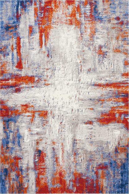 Nourison - Twilight TWI26 Multicolor 56in x 8 Area Rug - TWI26-99446054067 veiw 1