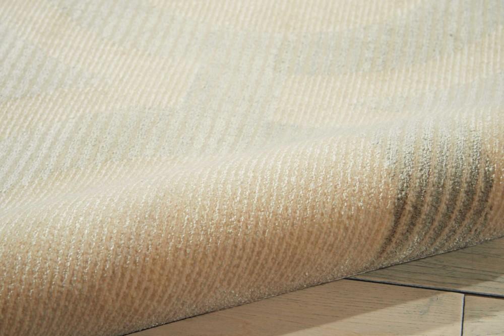 Nourison - Luminance LUM01 Cream and Bone 23in x 8 Hallway Rug - LUM01-99446194008_CLOSEOUT veiw 2