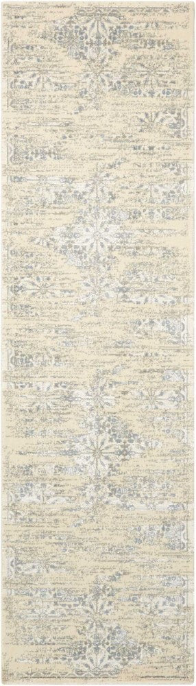 Nourison - Luminance LUM09 White 23in x 8 Hallway Rug - LUM09-99446307903_CLOSEOUT veiw 1