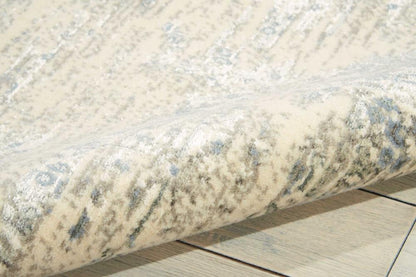 Nourison - Luminance LUM09 White 23in x 8 Hallway Rug - LUM09-99446307903_CLOSEOUT veiw 2