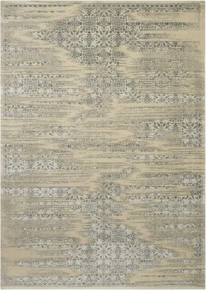 Nourison - Luminance LUM09 White 35in x 55in Area Rug - LUM09-99446307910_CLOSEOUT veiw 1