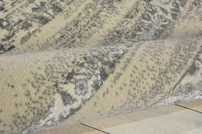 Nourison - Luminance LUM09 White 35in x 55in Area Rug - LUM09-99446307910_CLOSEOUT veiw 2
