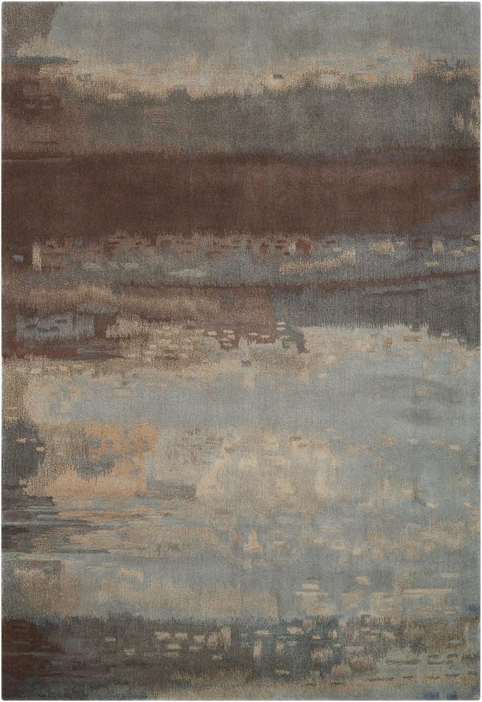 Calvin Klein - Home Luster Wash SW12 Grey 56in x 8 Area Rug - SW12-99446558046_CLOSEOUT veiw 1