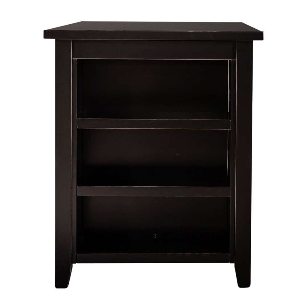 Liberty Furniture - Brook Creek 5 Piece Counter Set Black - 942B-CD-5CTS veiw 4