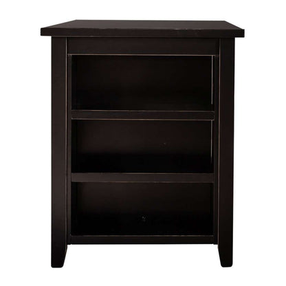 Liberty Furniture - Brook Creek 5 Piece Counter Set Black - 942B-CD-5CTS veiw 4