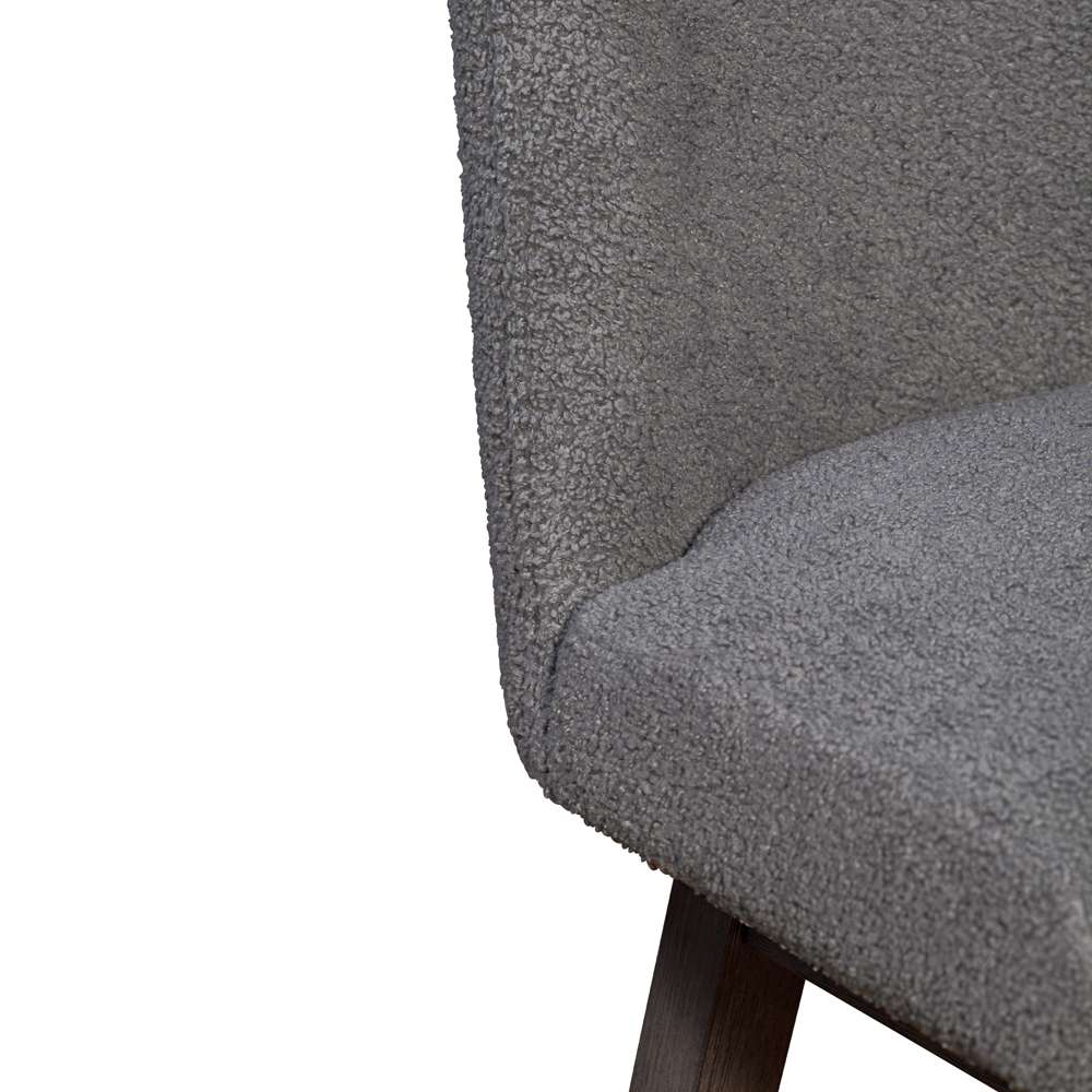 Armen Living  - Amalie Swivel Bar Stool in Grey Oak Wood Finish with Grey Boucle Fabric - 840254332027 veiw 7