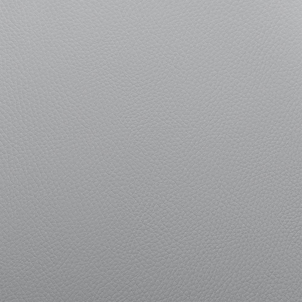 Armen Living - Asher Adjustable Gray Faux Leather and Chrome Finish Bar Stool - LCARBAWAGR veiw 9