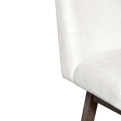 Armen Living  - Basila Swivel Bar Stool in Grey Oak Wood Finish with Pearl Fabric - 840254332225 veiw 7