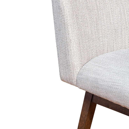 Armen Living  - Basila Swivel Counter Stool in Brown Oak Wood Finish with Beige Fabric - 840254332171 veiw 7