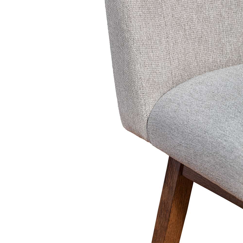 Armen Living  - Basila Swivel Counter Stool in Brown Oak Wood Finish with Taupe Fabric - 840254332195 veiw 7