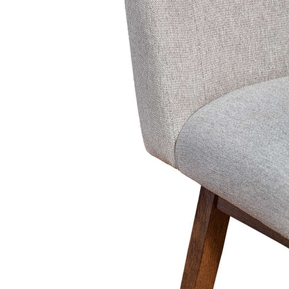 Armen Living  - Basila Swivel Counter Stool in Brown Oak Wood Finish with Taupe Fabric - 840254332195 veiw 7