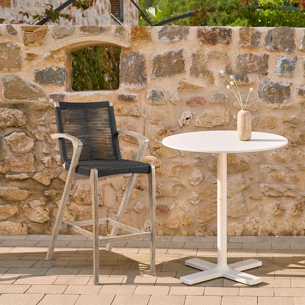Armen Living - Nabila Outdoor Light Eucalyptus Wood and Charcoal Rope Counter and Bar Height Stool - 840254333444 veiw 7