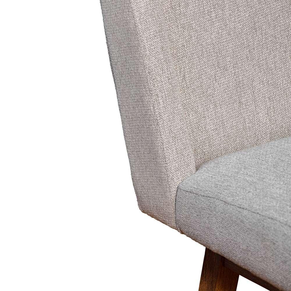 Armen Living  - Stancoste Swivel Bar Stool in Brown Oak Wood Finish with Taupe Fabric - 840254332126 veiw 7