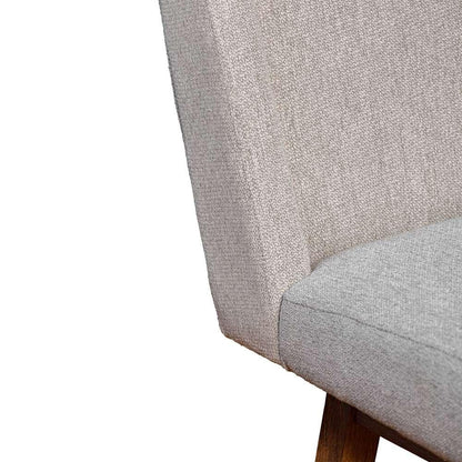Armen Living  - Stancoste Swivel Bar Stool in Brown Oak Wood Finish with Taupe Fabric - 840254332126 veiw 7