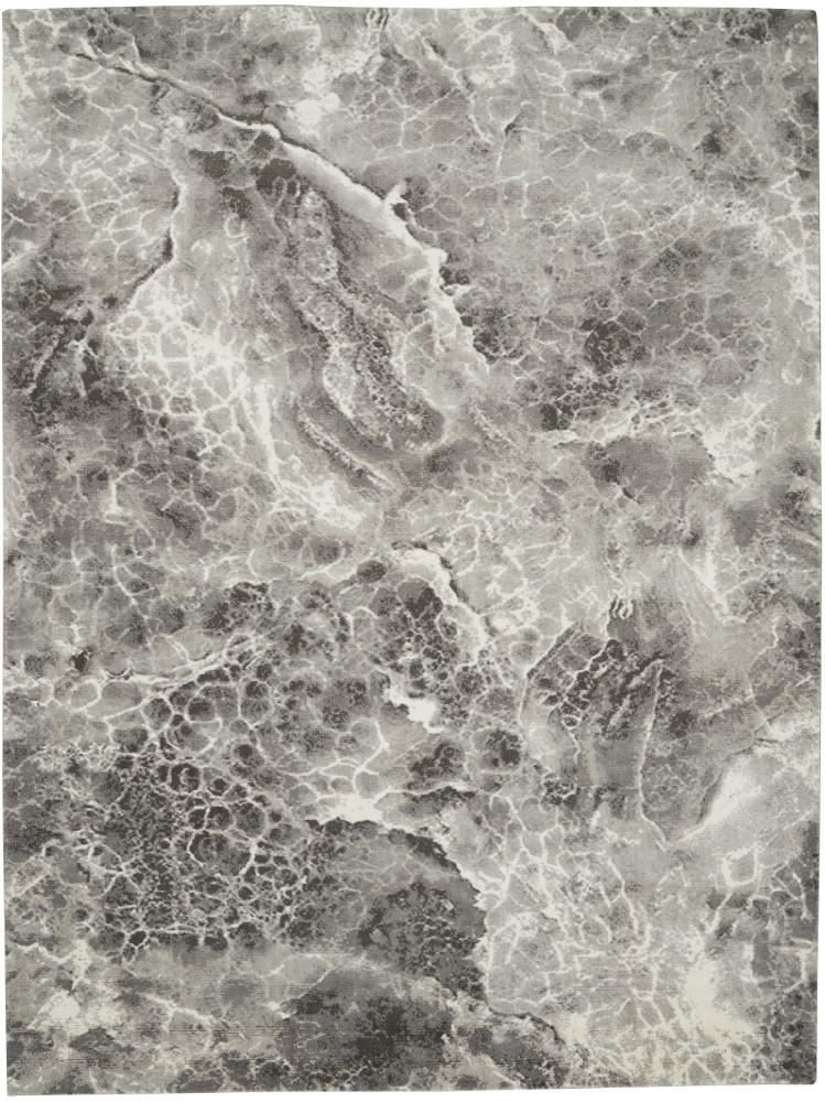 Calvin Klein - Gradient 79in x 99in Grey and White Artistic Area Rug - GDT06-99446742254_CLOSEOUT veiw 1