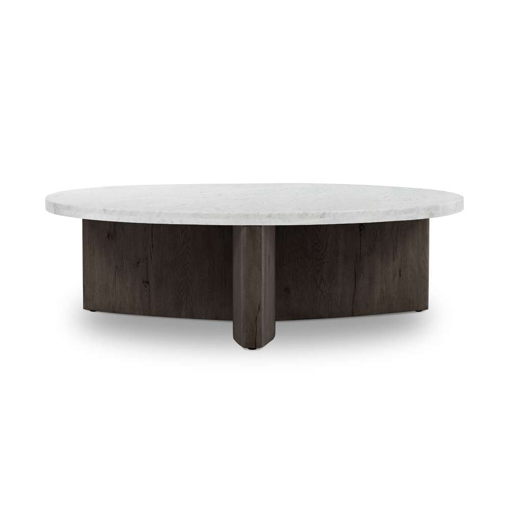 Four Hands - Bina - Toli Coffee Table-Italian White Marble - 228121-010 veiw 1