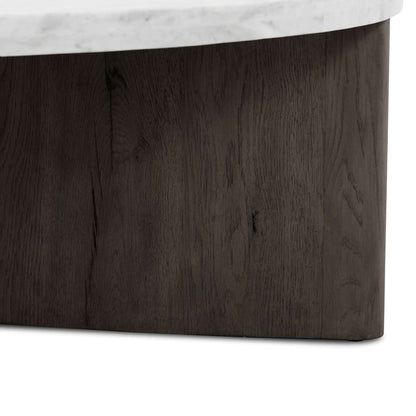 Four Hands - Bina - Toli Coffee Table-Italian White Marble - 228121-010 veiw 3