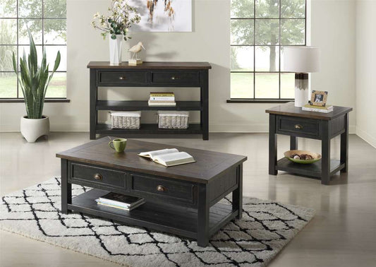 Martin Svensson Home -  Monterey Coffee Table, Black and Brown - 890622 veiw 2