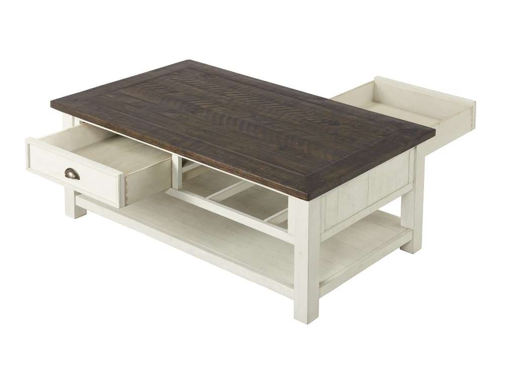 Martin Svensson Home -  Monterey Coffee Table, Cream White and Brown - 890626 veiw 5