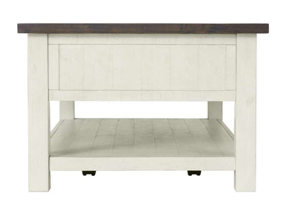 Martin Svensson Home -  Monterey Coffee Table, Cream White and Brown - 890626 veiw 6