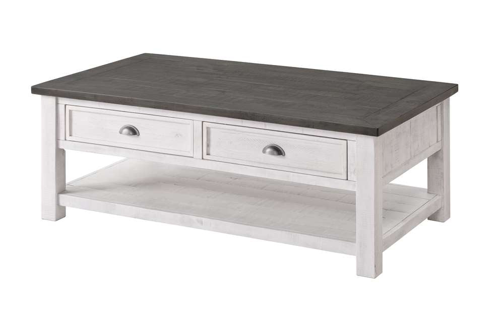 Martin Svensson Home -  Monterey Coffee Table, White and Grey - 890625 veiw 1