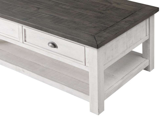 Martin Svensson Home -  Monterey Coffee Table, White and Grey - 890625 veiw 2