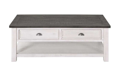 Martin Svensson Home -  Monterey Coffee Table, White and Grey - 890625 veiw 3