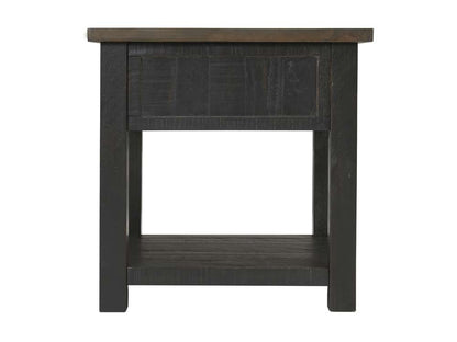 Martin Svensson Home -  Monterey End Table, Black and Brown - 890632 veiw 4