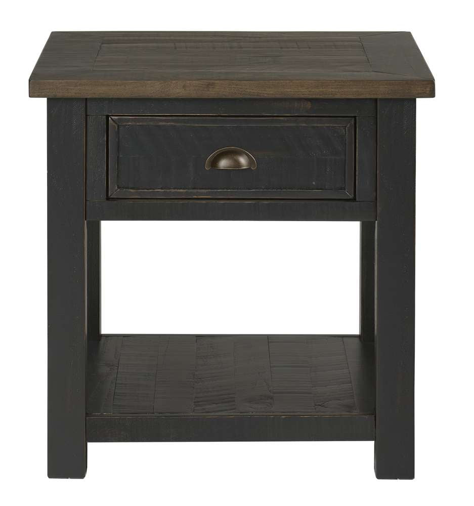 Martin Svensson Home -  Monterey End Table, Black and Brown - 890632 veiw 5